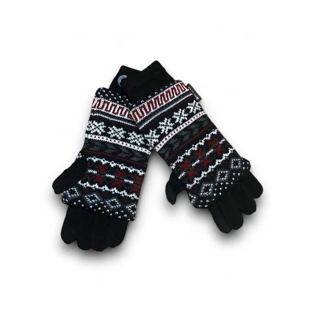 Muk Luks Women's Holiday Gift Winter Gloves - OSFM